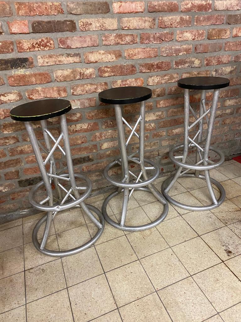 Stoere stevige Trust barkruk industrieel 82cm hoog, Ophalen, Gebruikt, Met voetsteun, 90 cm of meer