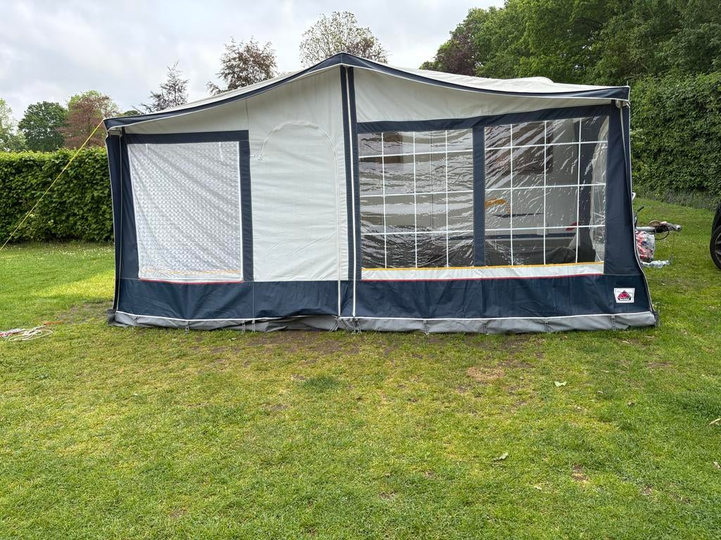 Dorema voortent voor caravan, maat 10, Caravans en Kamperen, Ophalen of Verzenden, Gebruikt, Polyester, Dorema