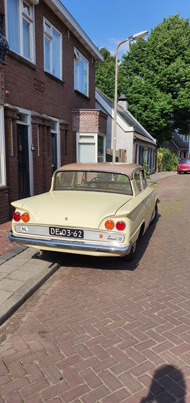 Ford Consul 1.3 315 1961 Geel, foto 3