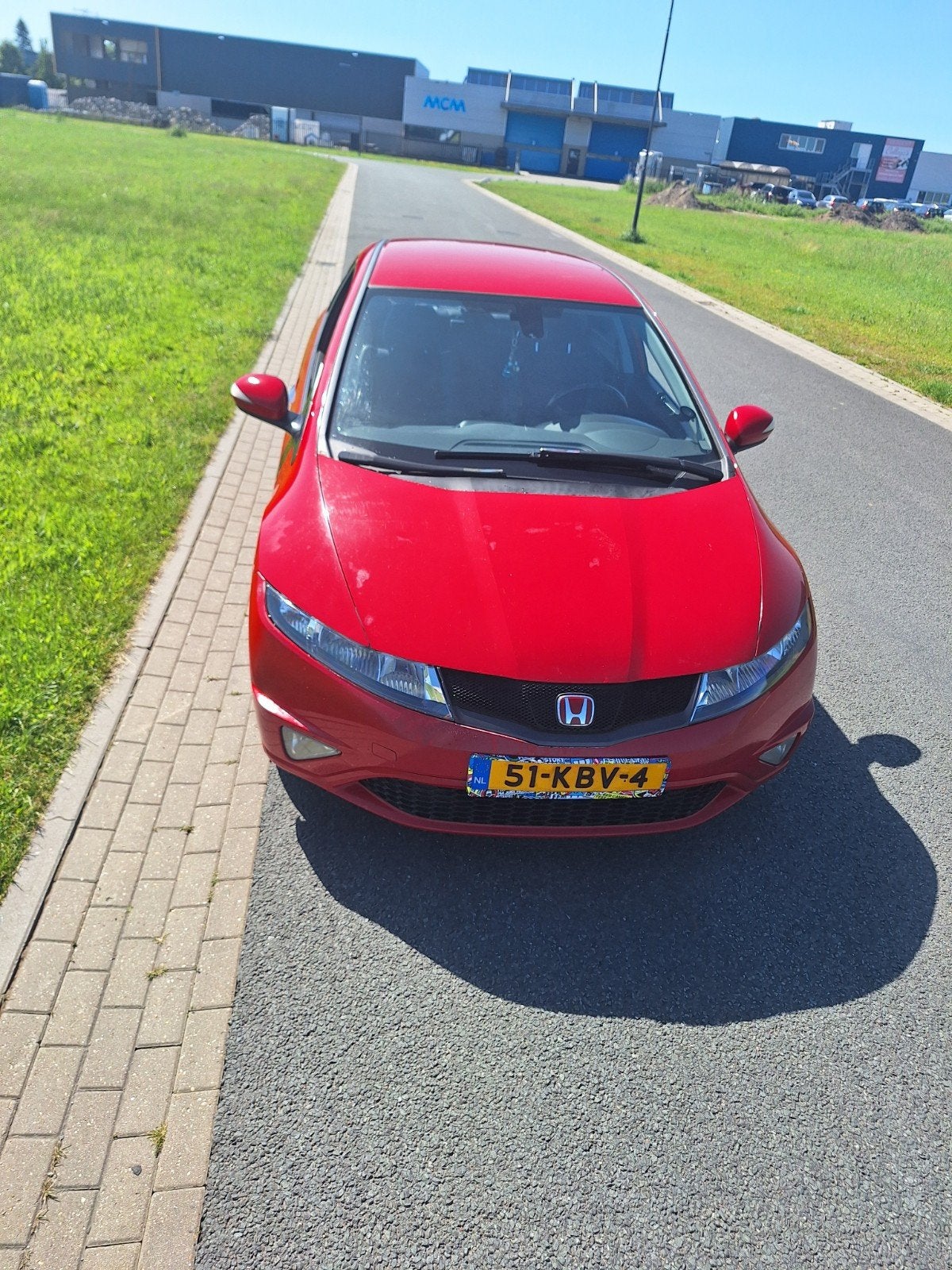 Honda Civic 1.8 I 5DR 2009 Rood, Voorwielaandrijving, 15 km/l, 4 cilinders, Origineel Nederlands