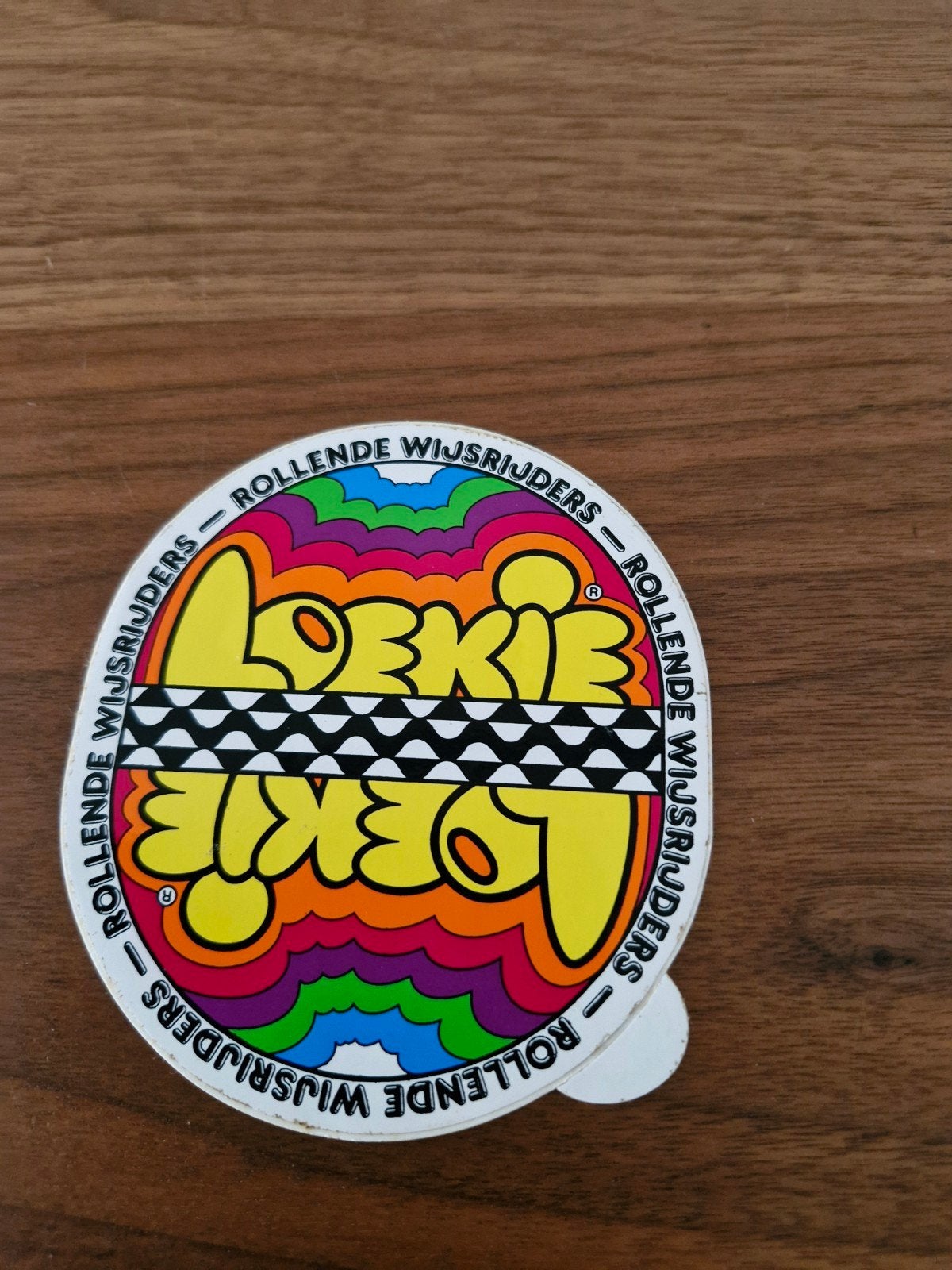 410 Vintage Loekie sticker - Rollende Wijsrijders, Ophalen of Verzenden, Zo goed als nieuw, Overige typen