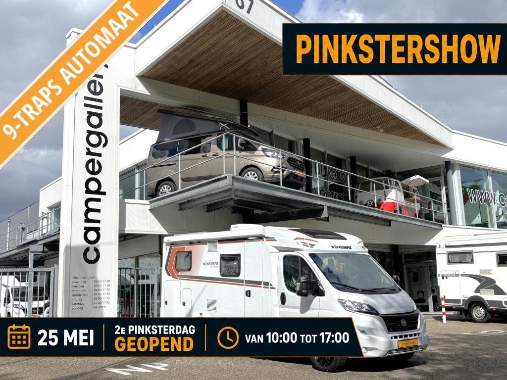 Weinsberg CaraCompact 600 MEG 9-TR AUTOMAAT ENKELE BEDDEN, Automaat, Winterisolatie, Ringverwarming, Fiat