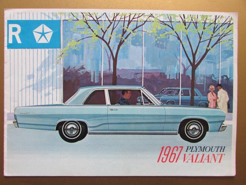 1967 Plymouth  Valiant brochure, Nederlands, Ophalen of Verzenden, Zo goed als nieuw, Overige merken