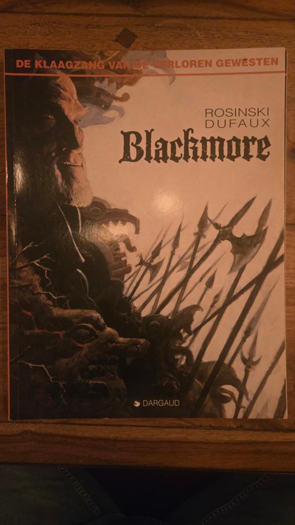 De Klaagzang van de Verloren Gewesten - Blackmore, Boeken, Stripboeken, Eén stripboek, Ophalen of Verzenden, Zo goed als nieuw