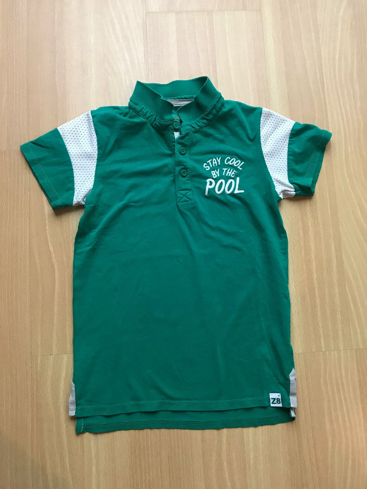 Z8 shirt jongen groen maat 128 / 134 zgan style: Sander, Ophalen of Verzenden, Zo goed als nieuw, Jongen, Shirt of Longsleeve