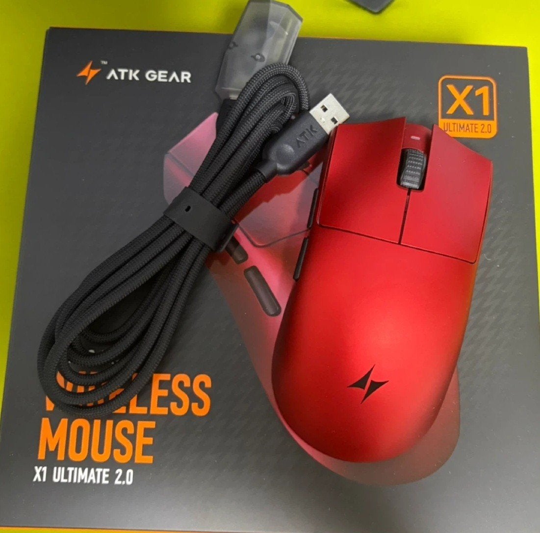 ATK X1 Ultimate 2.0 8K gaming muis, Rechtshandig, Muis, Gaming muis, Ophalen of Verzenden
