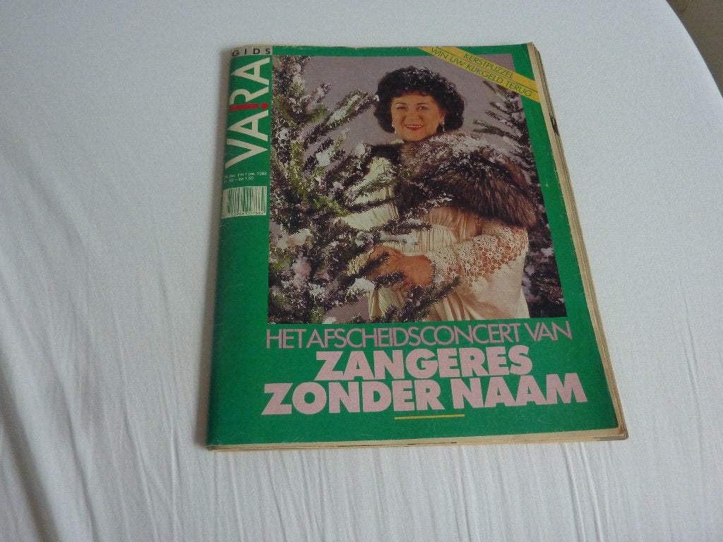 VARAGIDS 1987-ZANGERES ZONDER NAAM-BASSIE & ADRIAAN-R LONG, Verzenden, 1980 tot heden, Tijdschrift
