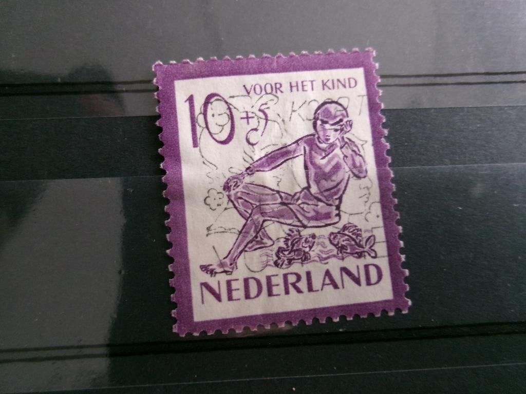 1950 = kinderzegel 10 + 5 ct (314c), Postzegels en Munten, Verzenden, Gestempeld