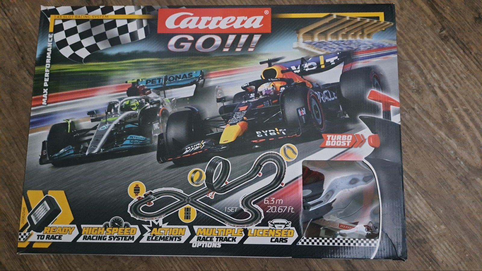 Racebaan Carrera GO compleet., Ophalen of Verzenden, Zo goed als nieuw, Elektrisch, Carrera