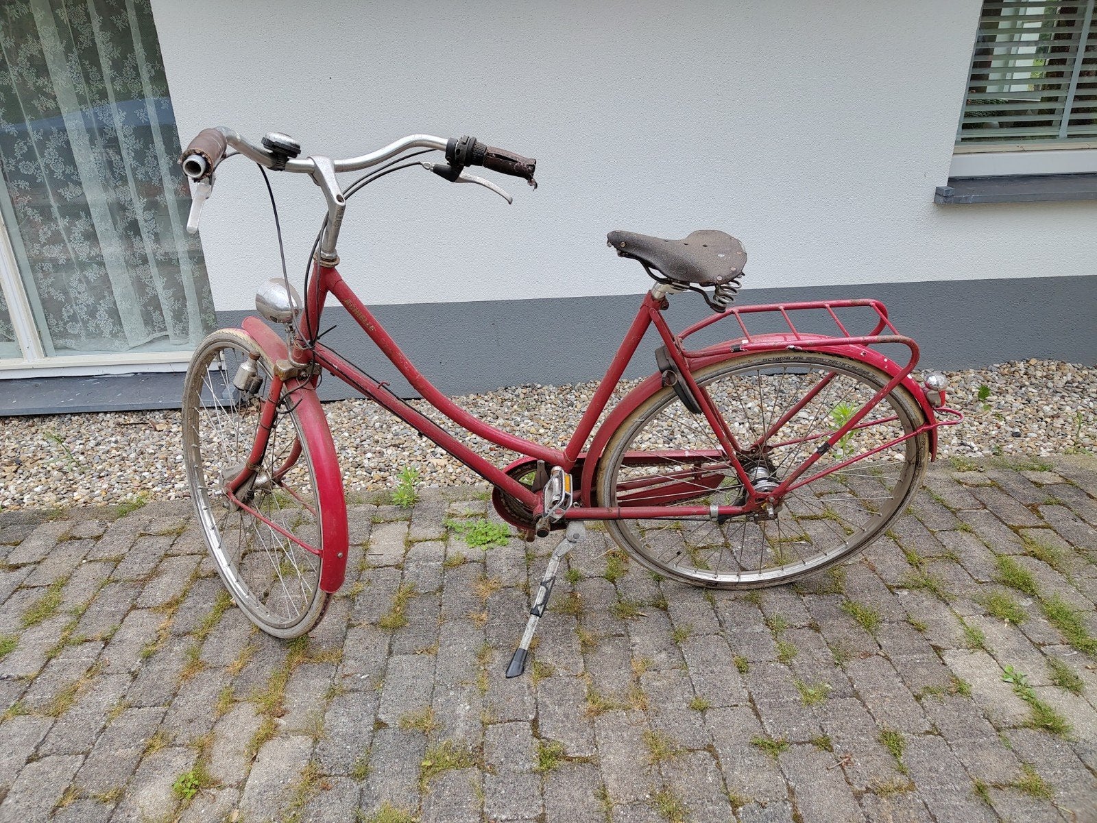 Stationsfiets, Fietsen en Brommers, Fietsen | Dames | Omafietsen, Ophalen, Gebruikt