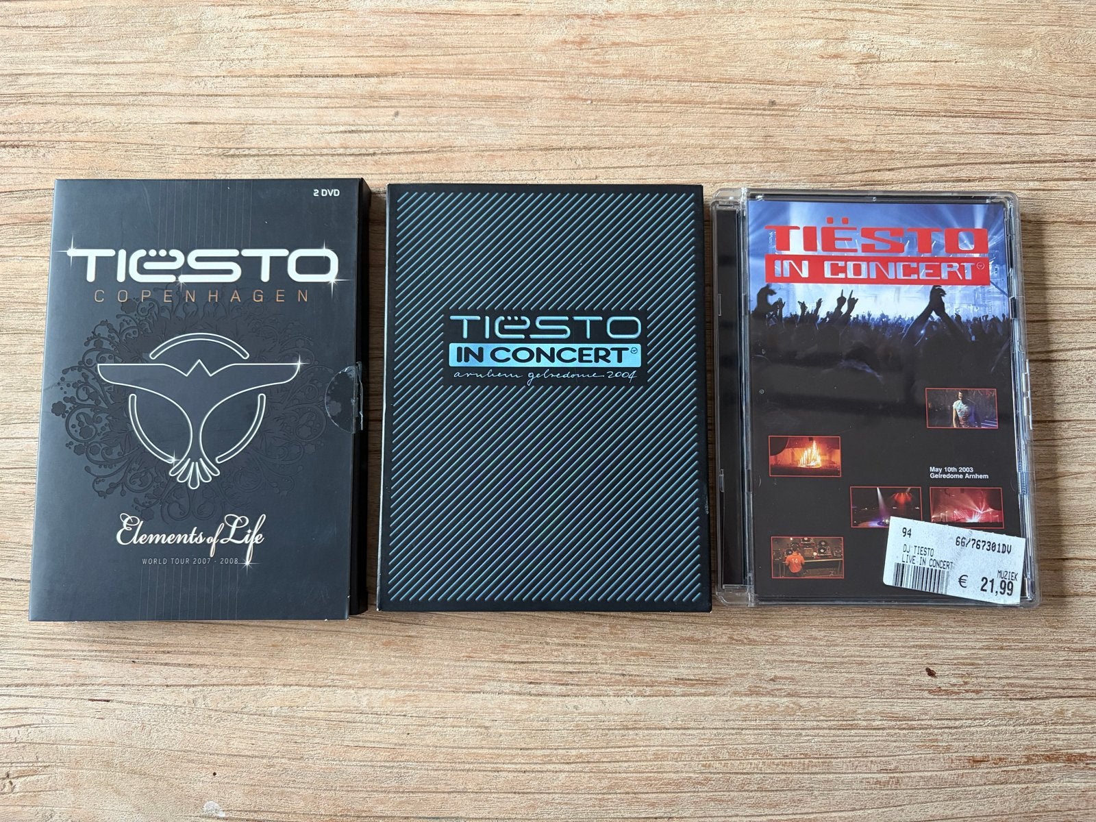 Tiesto in Concert DVD Collectie, Alle leeftijden, Engels, Ophalen of Verzenden, Concert