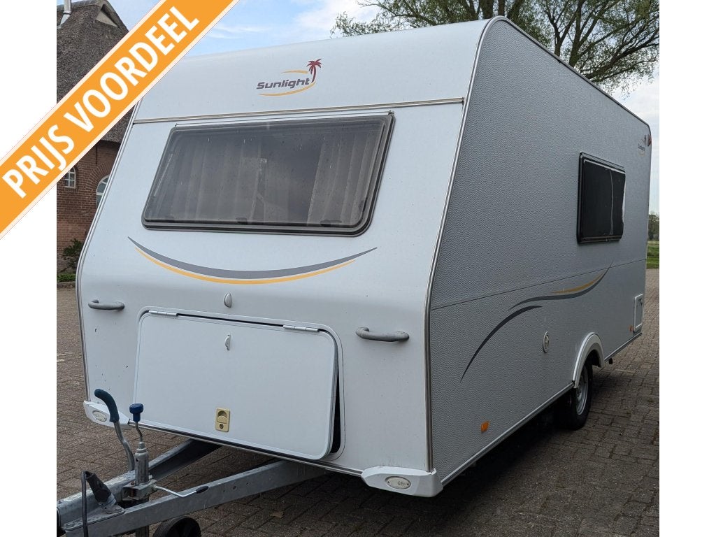 Dethleffs sunlight VT luifel mover lichtgewicht, Caravans en Kamperen, Caravans, Sunlight, Bedrijf, Treinzit, Schokbreker