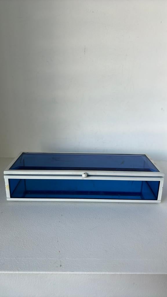 Xenos Glazen kistje 25x11x5 cm, Huis en Inrichting, Woonaccessoires | Kisten, Ophalen of Verzenden, Zo goed als nieuw, Minder dan 50 cm
