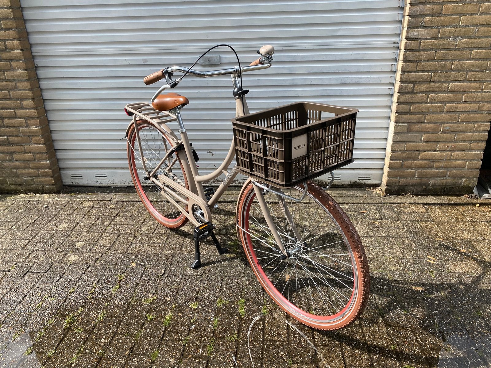 Zeer nette dames/meiden fiets 28”, Ophalen, Terugtraprem, Minder dan 47 cm, Handrem