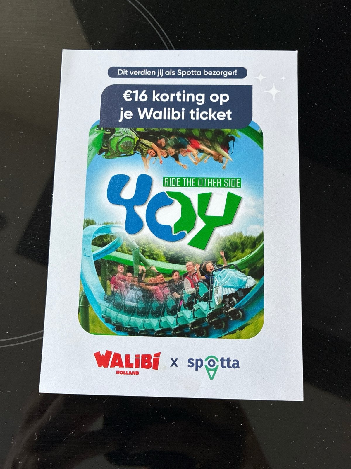 Walibi Ticket Kortingscode, 16 euro korting, Drie personen of meer, Kortingskaart