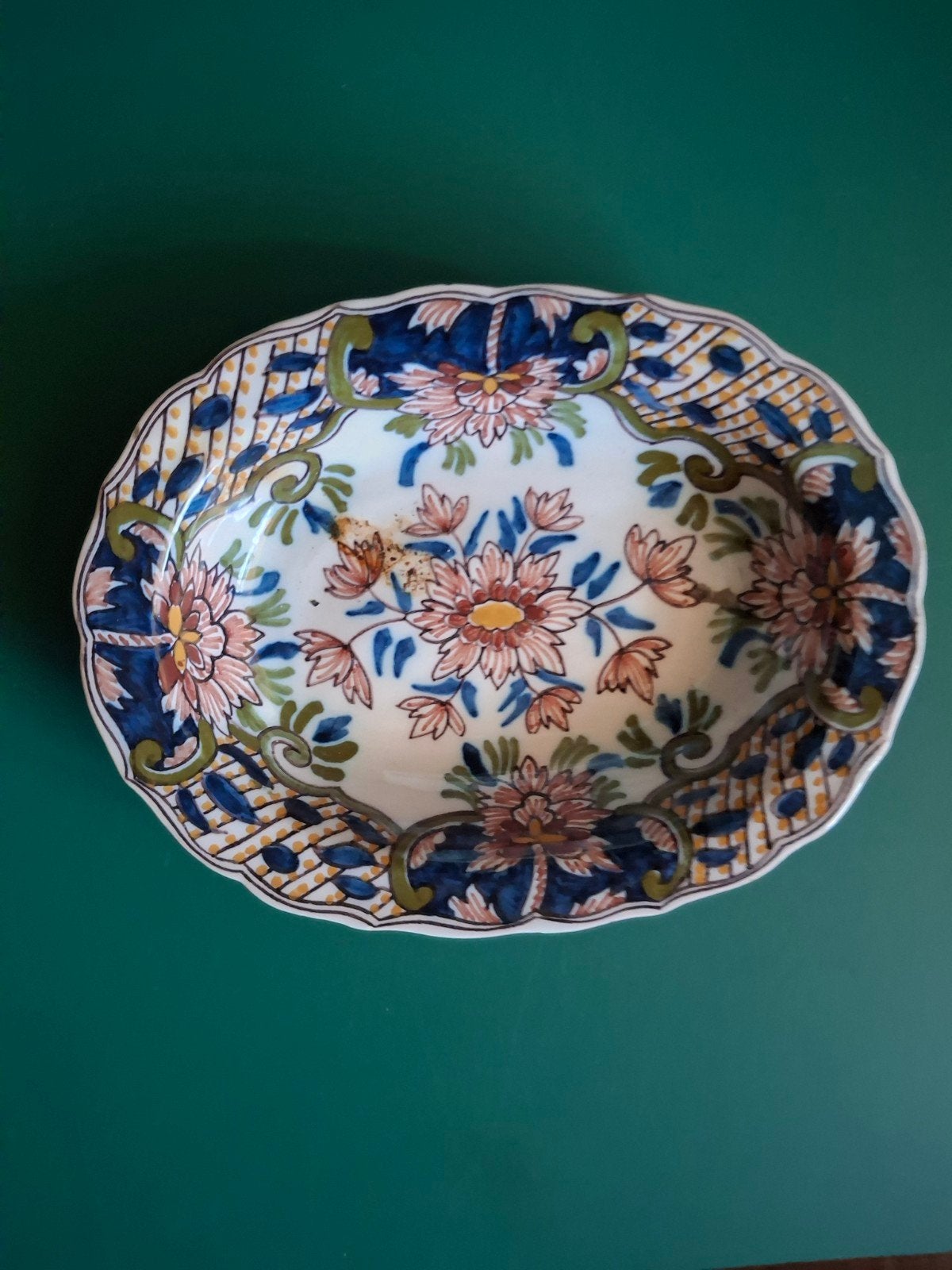 Schaaltje makkum gaaf17 cm, Antiek en Kunst, Ophalen of Verzenden
