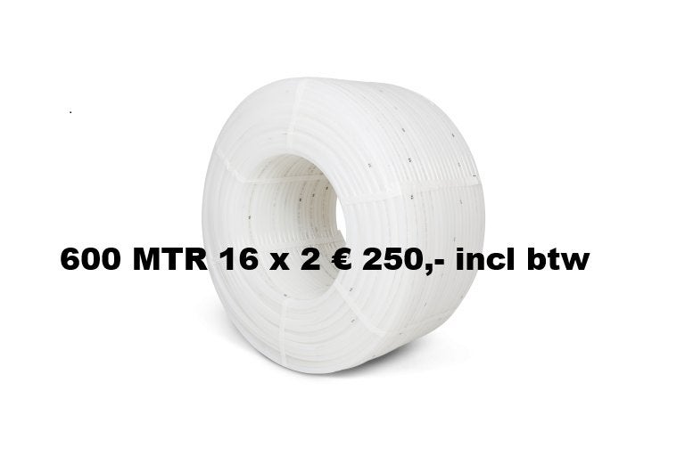 Actie meerlagenbuis 32 x 3 met 10 mm isolatie/warmtepomp, Doe-het-zelf en Verbouw, Ophalen, Nieuw
