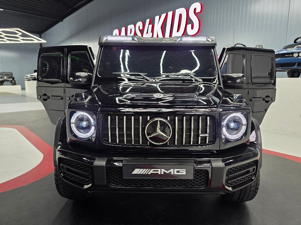 Kinderauto Mercedes G63 XL - 24 volt - leren zit - 2 pers., Ophalen of Verzenden, Nieuw, Afstandsbediening