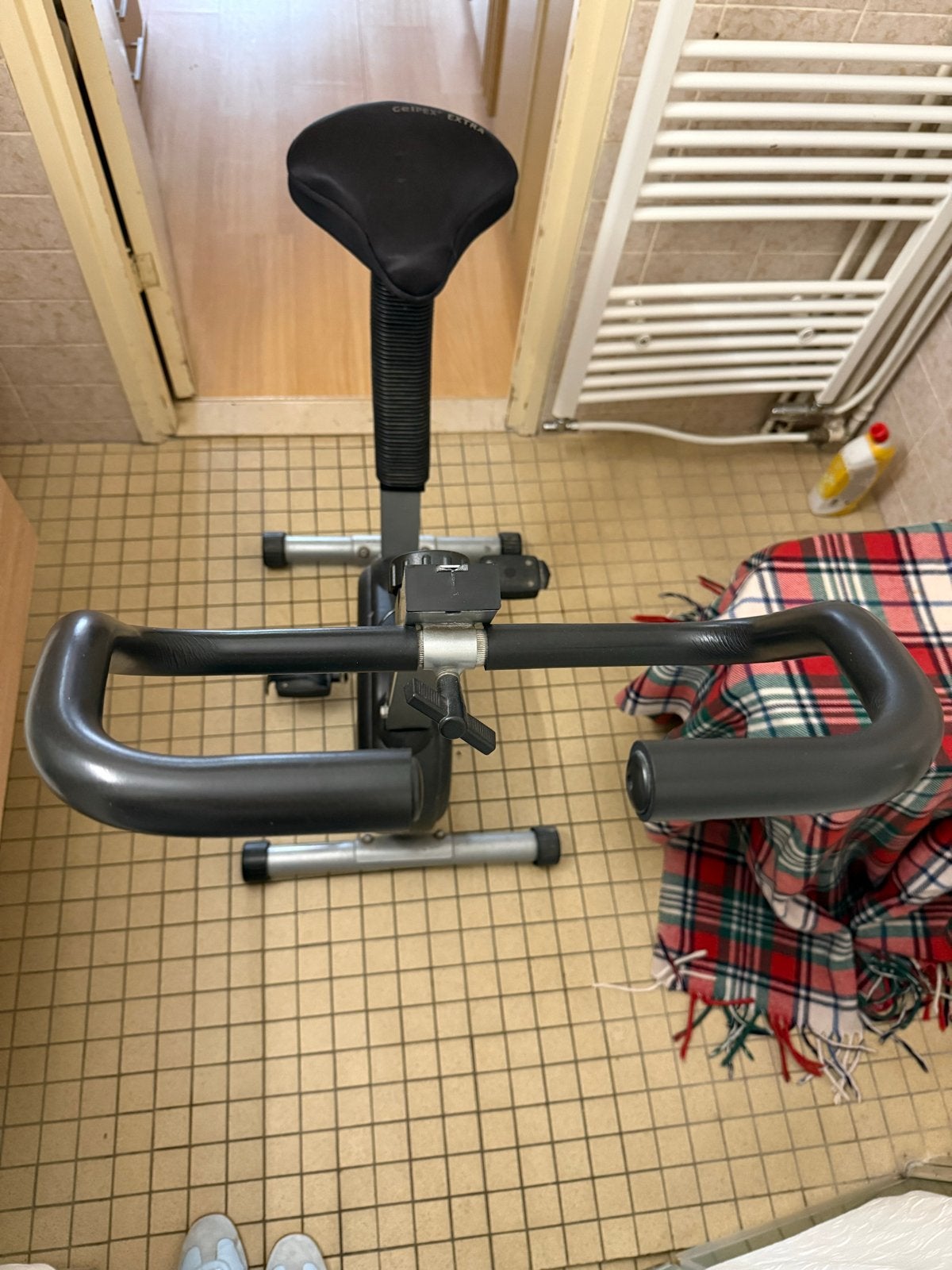 Hometrainer Magnetic Deluxe, Sport en Fitness, Ophalen, Gebruikt, Metaal, Benen