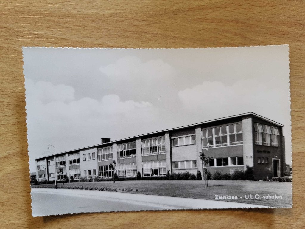 ansicht ZIERIKZEE ULO School U.L.O., Verzamelen, Ophalen of Verzenden, Voor 1920, Zeeland