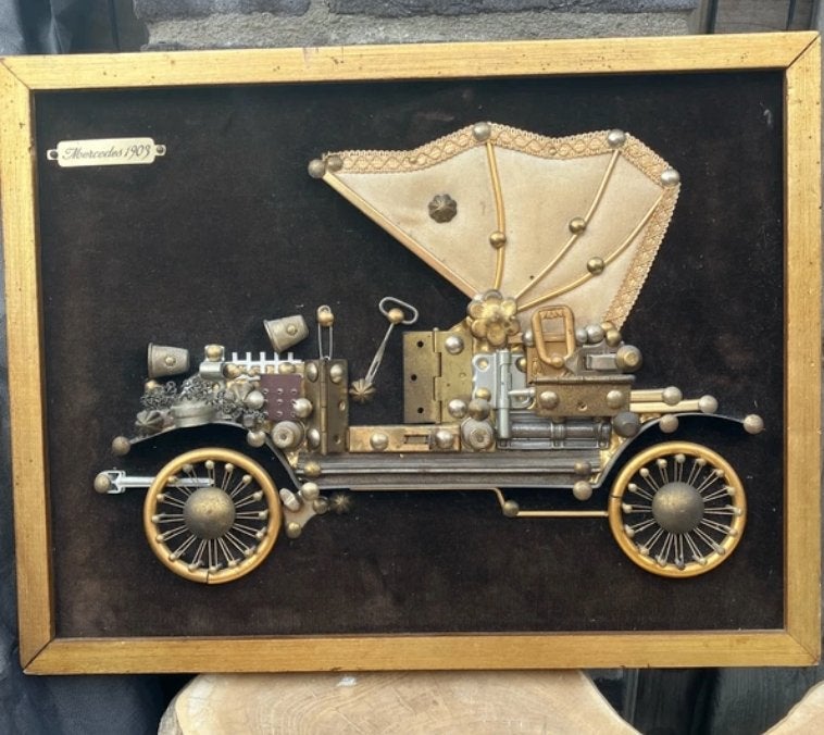 Vinted Spaans mixed kunstwerk Mercedes, Ophalen of Verzenden