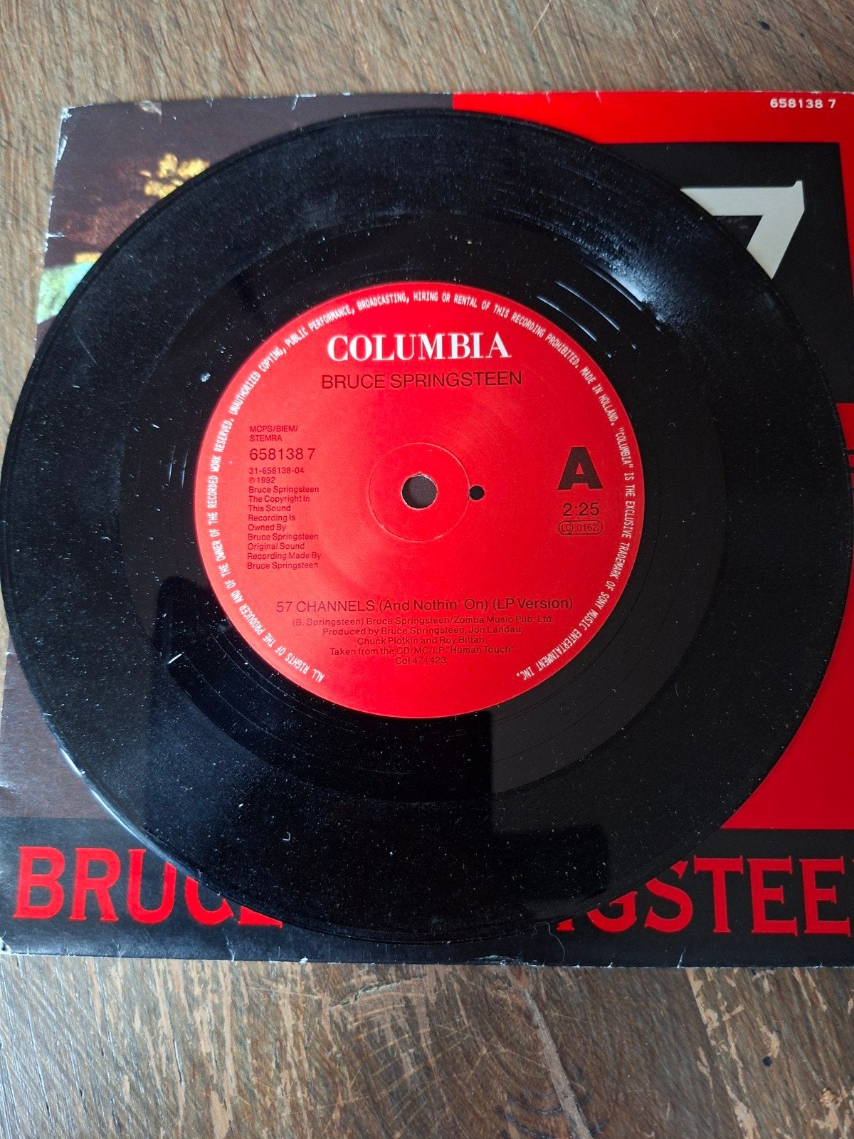 Bruce Springsteen - 57 Channels, Gebruikt, 7 inch, Pop, EP