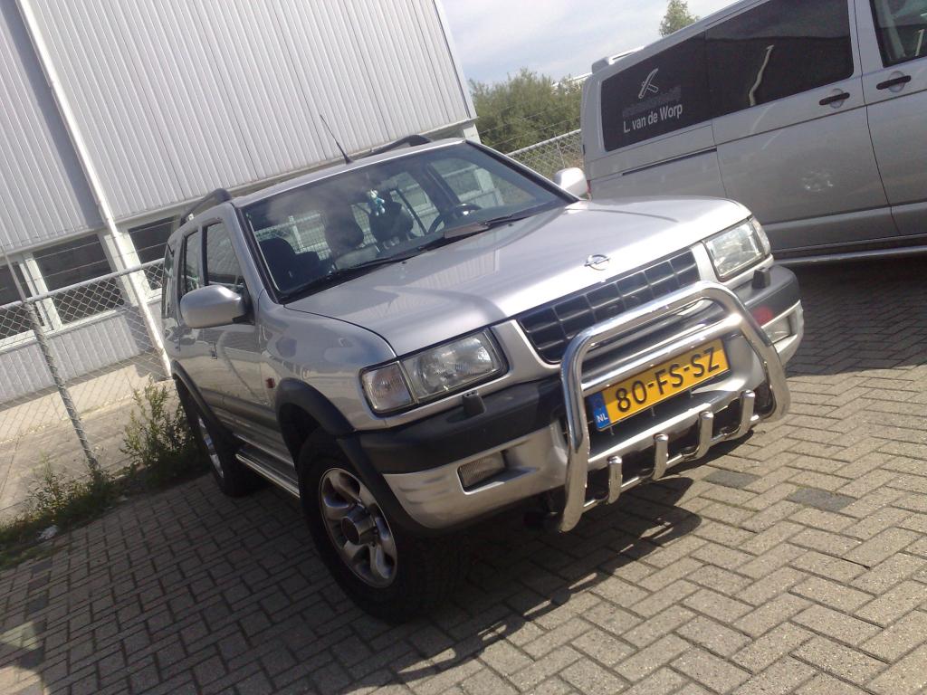 Opel Frontera Sidebars met rvs trede, Niet ingevuld, Niet ingevuld, Niet ingevuld