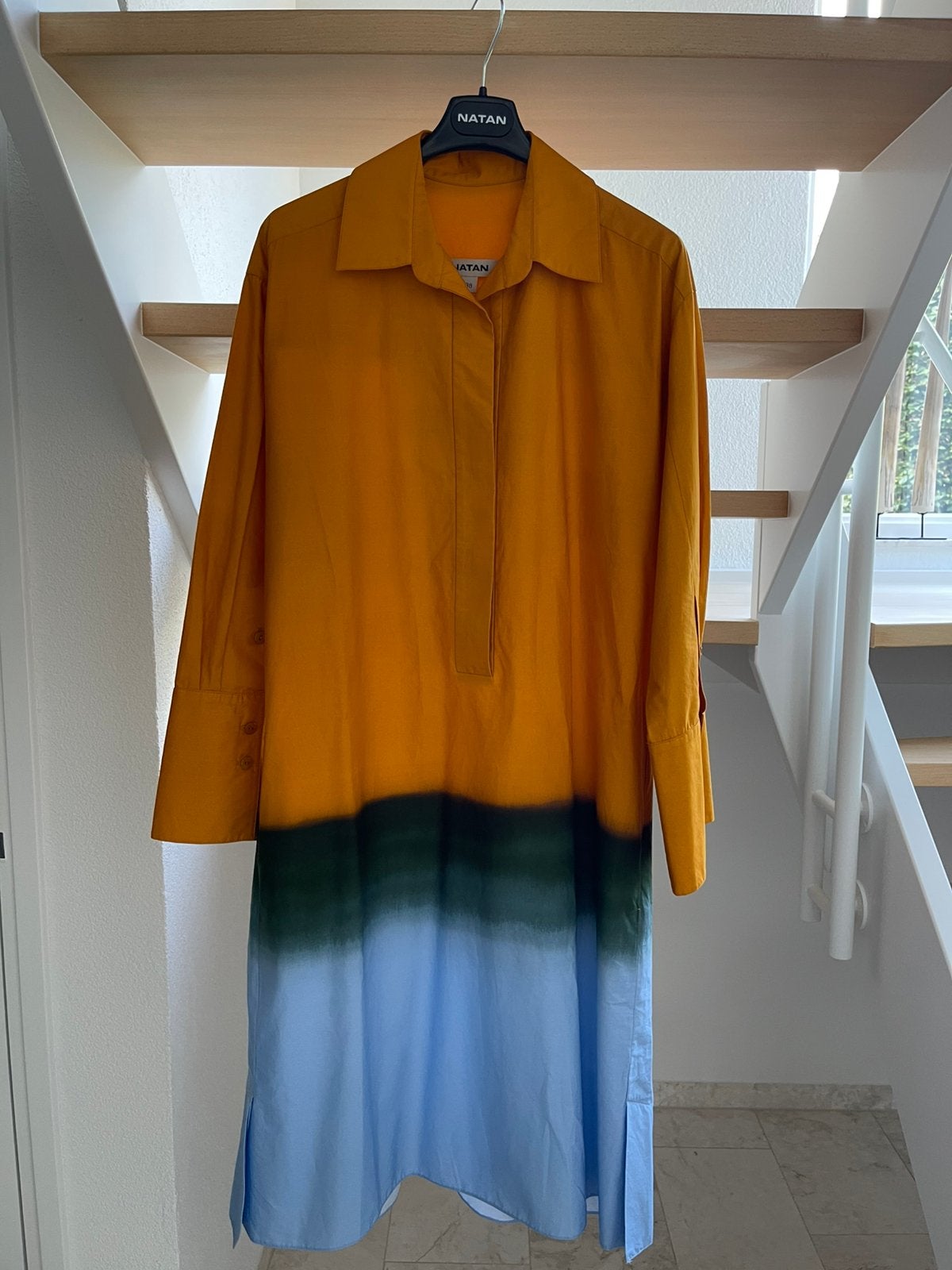 Natan jurk met kleurverloop, maat 38, nieuw met prijskaartje, Maat 38/40 (M), Nieuw, Onder de knie, Meerkleurig
