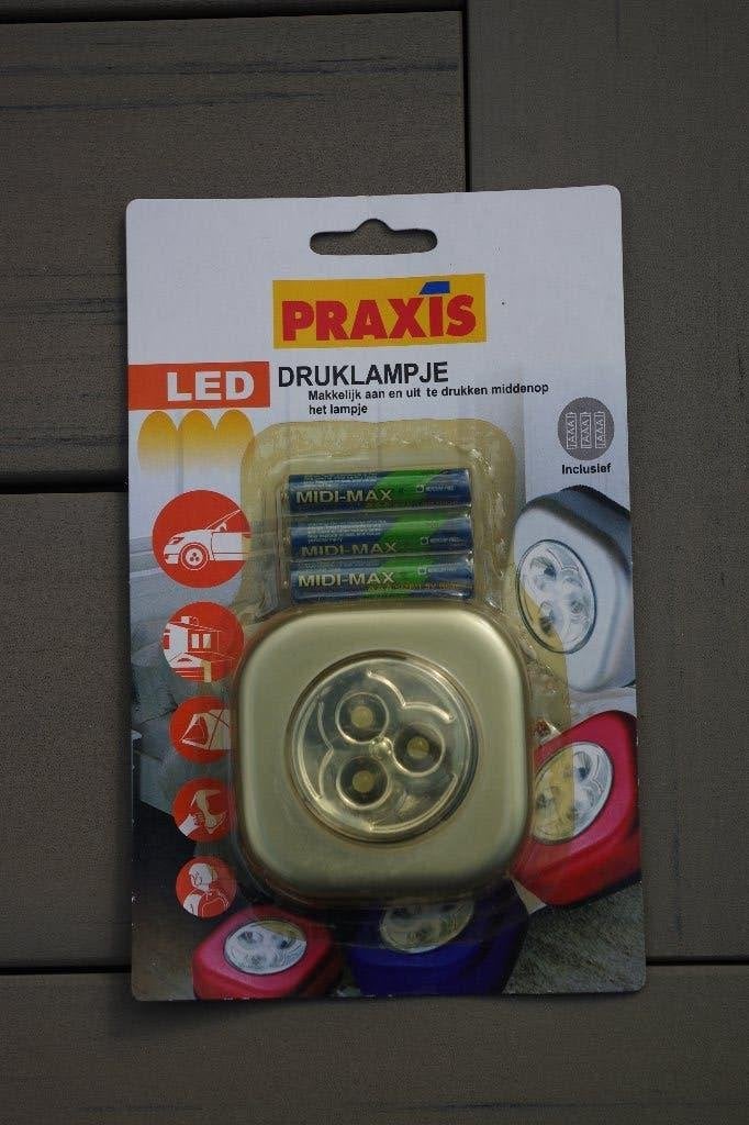 Druklampje Led Praxis (nieuw), Ophalen of Verzenden, Nieuw