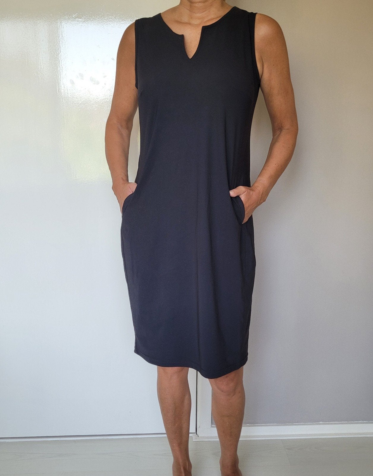 Studio Anneloes Simplicity jurk XL Zwart Travel zomerjurk, Studio Anneloes, Verzenden, Zwart, Maat 46/48 (XL) of groter