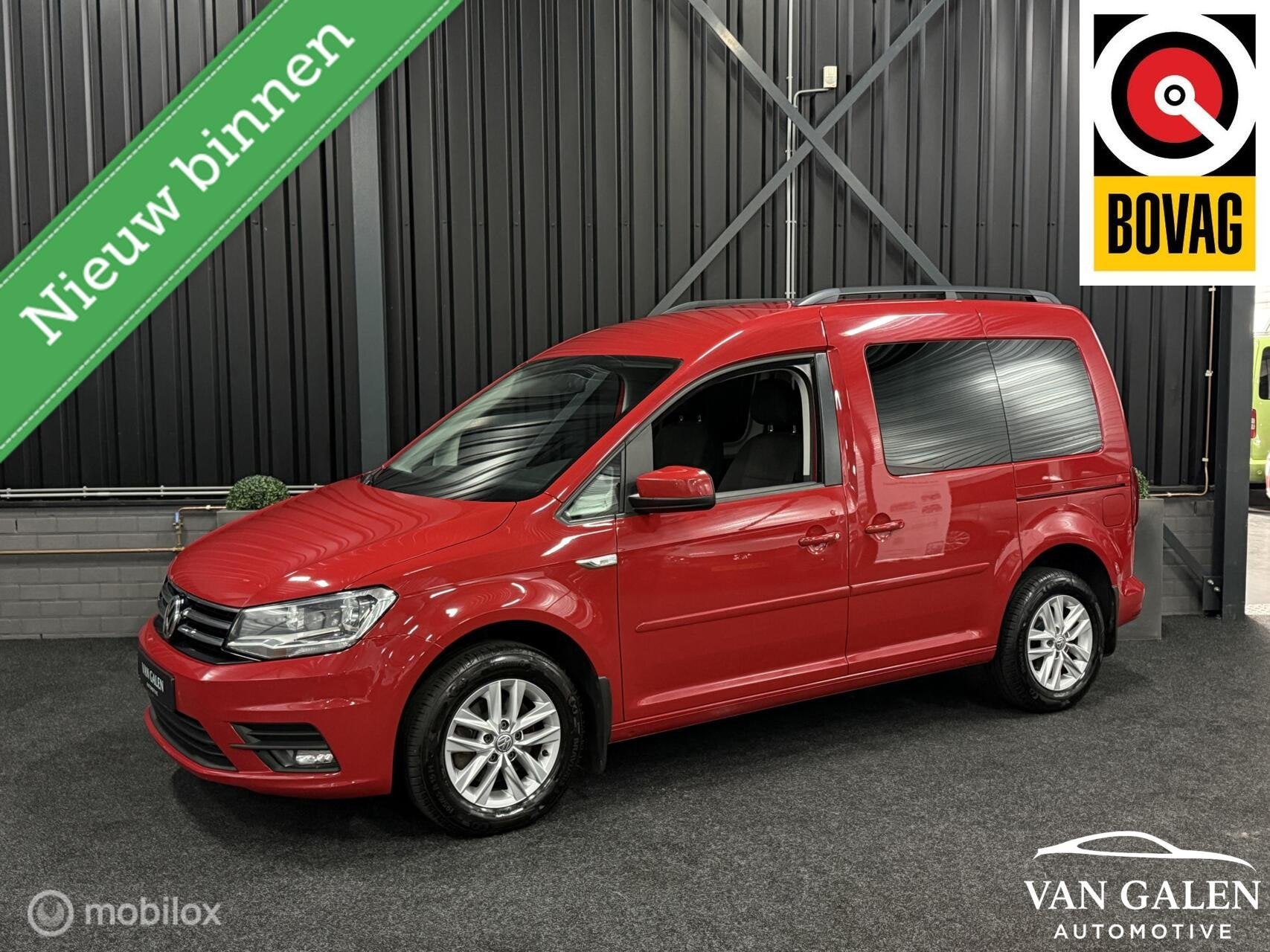 Volkswagen Caddy Combi 1.0 TSI Airco|Trekhaak|Cruise|APK✅, Auto's, Voorwielaandrijving, 12 maanden, 102 pk, Bedrijf
