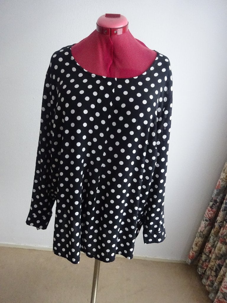Ulla Popken tuniek mt 50/52, Blouse of Tuniek, Ulla Popken, Zo goed als nieuw, Meerkleurig