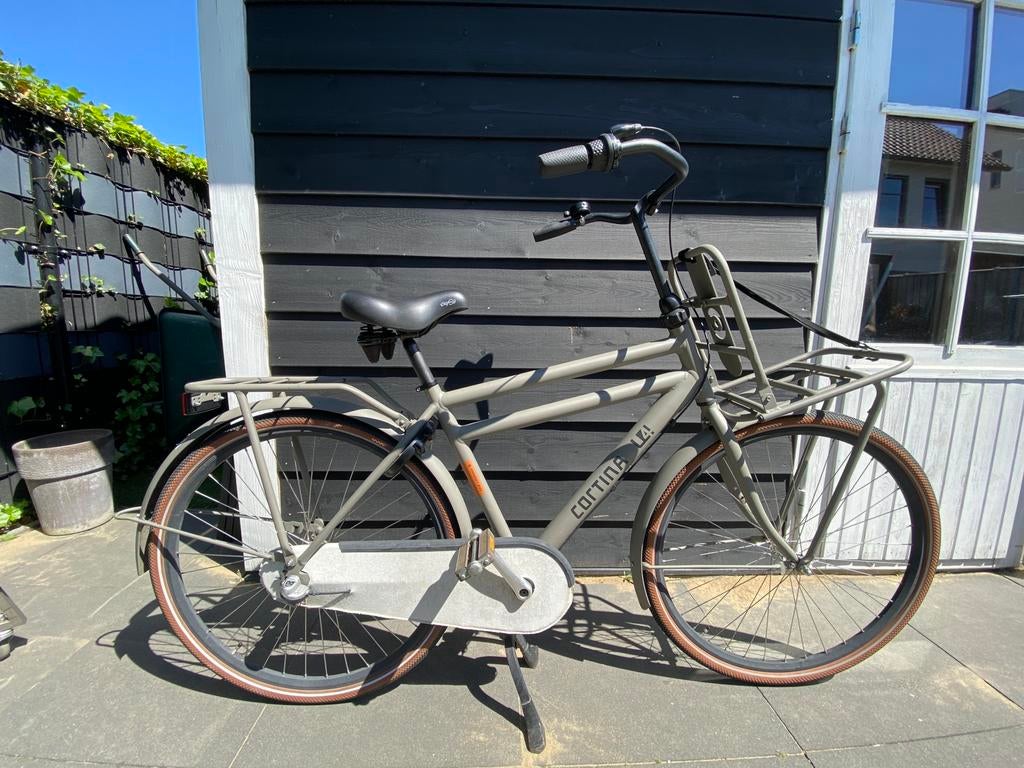 Cortina U4 Denim herenfiets - framemaat 50, Terugtraprem, Gebruikt, Versnellingen, 49 tot 53 cm
