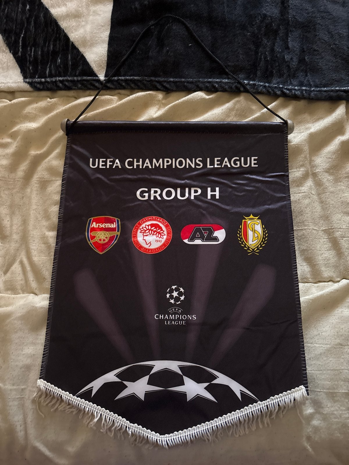 Champions League Vaantje - Groep H AZ, Ophalen of Verzenden, Zo goed als nieuw, Buitenlandse clubs, Vaantje of Sjaal