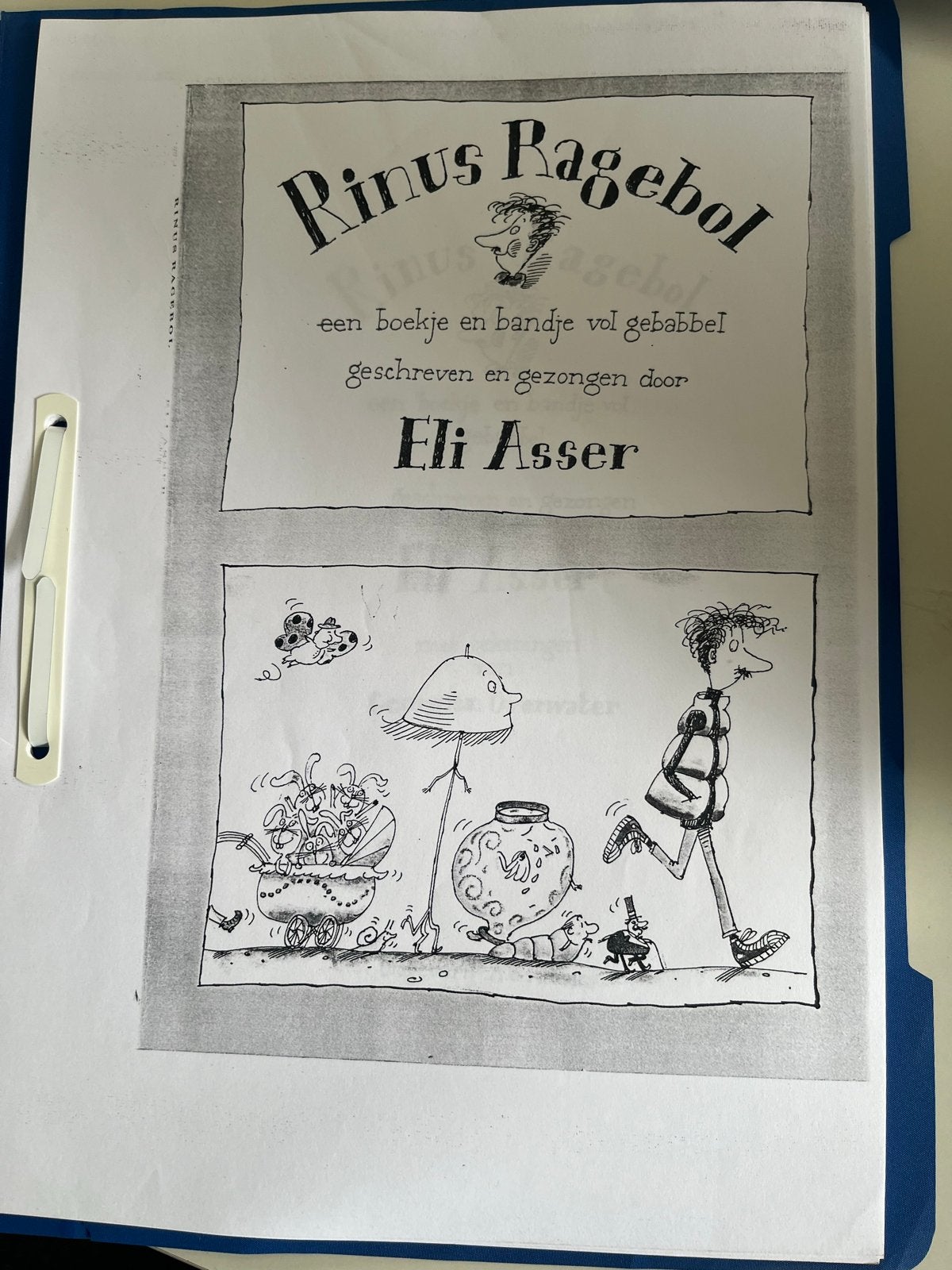 Rinus Ragebol - Een boekje en bandje vol gebabbel, Boeken, Ophalen of Verzenden, Gelezen, Fictie algemeen