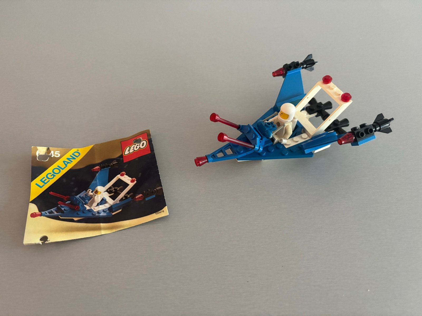 Lego Legoland 6845 Space Patroller met instructies, Gebruikt, Lego, Ophalen of Verzenden, Compleet