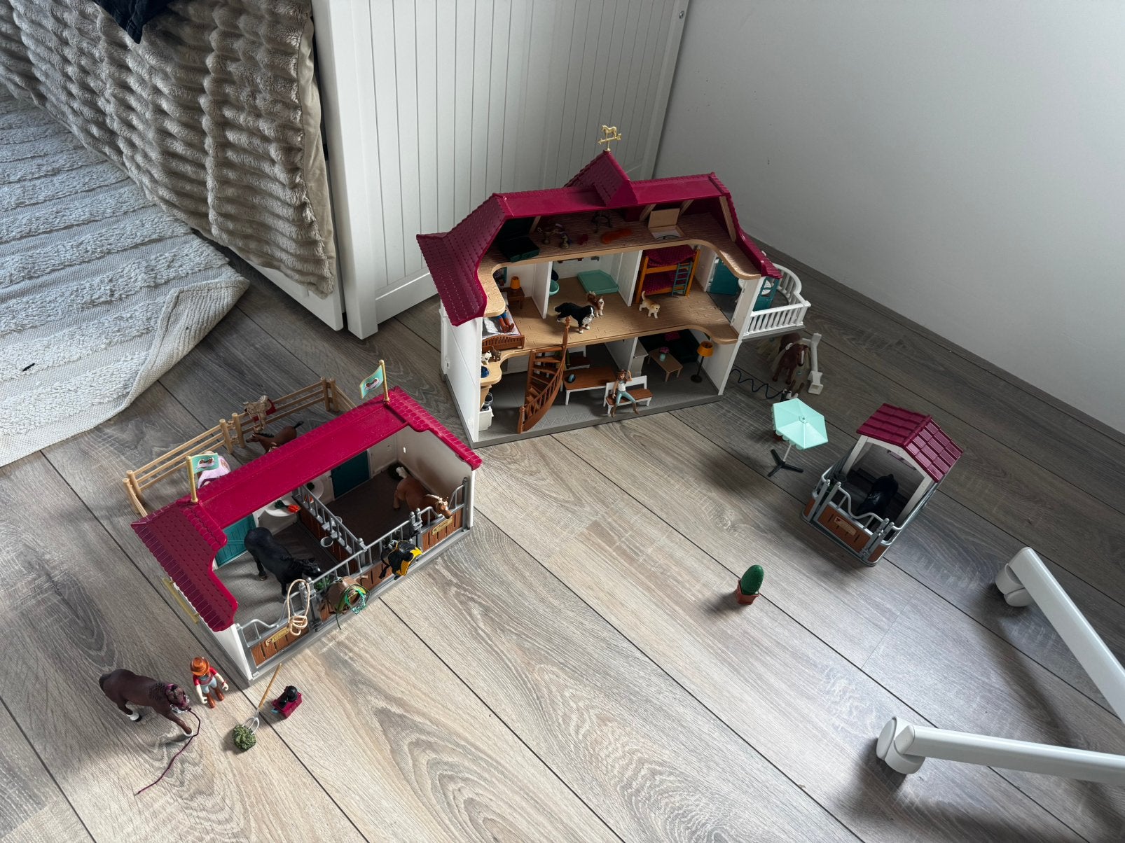 Complete schleigh paarden set, Kinderen en Baby's, Ophalen, Zo goed als nieuw, Jongen of Meisje