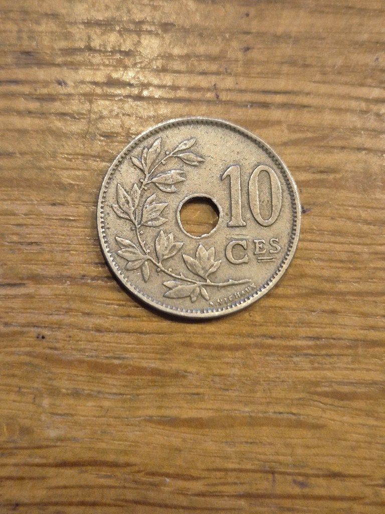 België - 10 Centimes 1927 FR, Verzenden, België, Losse munt