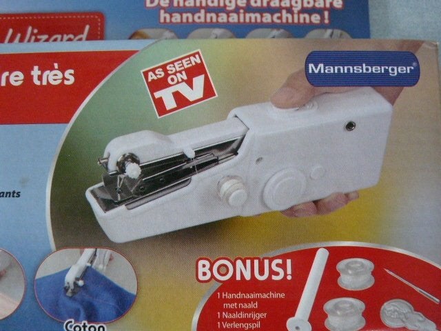 handnaaimachine handig en compact, nieuw, Hobby en Vrije tijd, Naaimachines en Toebehoren, Ophalen of Verzenden, Nieuw, Naaimachine