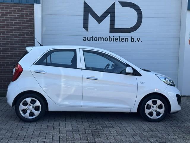 Kia Picanto 1.0 CVVT BusinessLine-DealerOnderhouden-Navi-LED, Voorwielaandrijving, Euro 5, Stof, Gebruikt