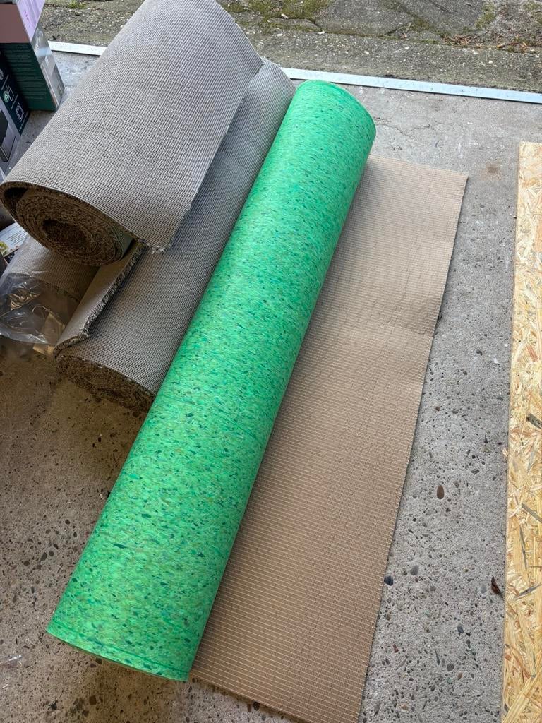 Tapijt en Greenlay ondervloer, Ophalen, Bruin, 50 tot 100 cm, Warm