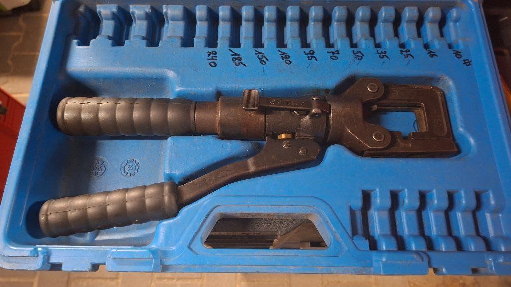 Cembre HT50 Handperstang kabelschoenperstang., Auto diversen, Autogereedschap, ., Ophalen of Verzenden, Zo goed als nieuw, .