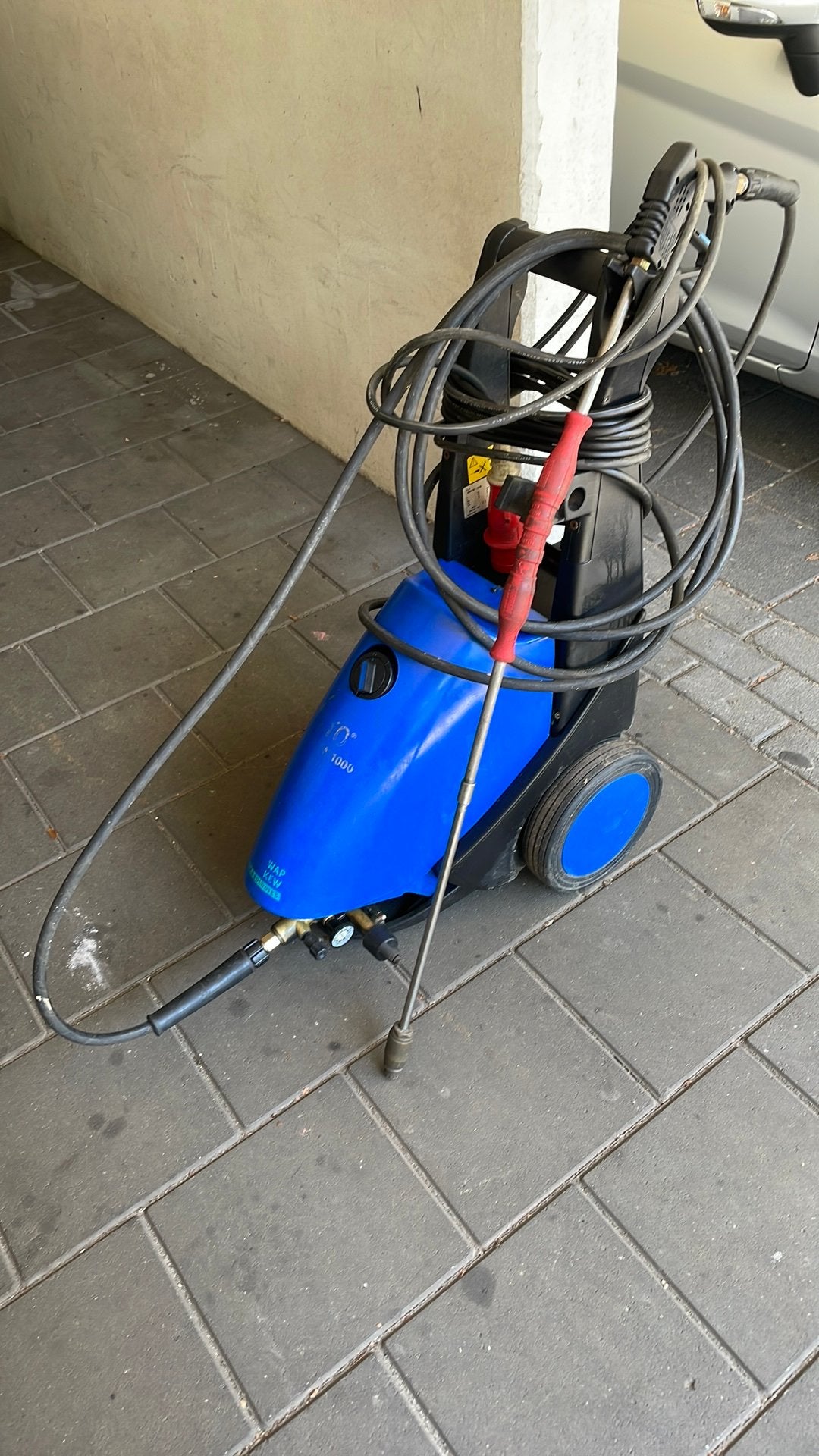 Alto trin 1000 hogedrukreiniger, Tuin en Terras, Hogedrukreinigers, Ophalen, Zo goed als nieuw, Benzine