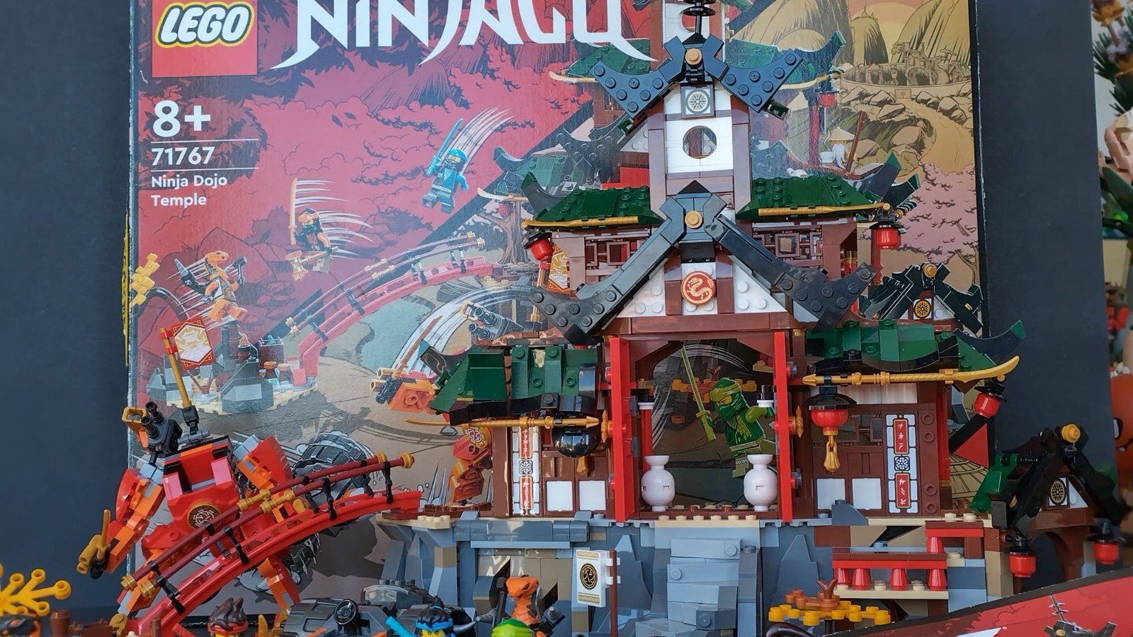 Lego Ninjago minifig 71767 Ninja Dojo Temple Lloyd Garmadon, Inclusief instructies, Lego, Ophalen of Verzenden, Zo goed als nieuw