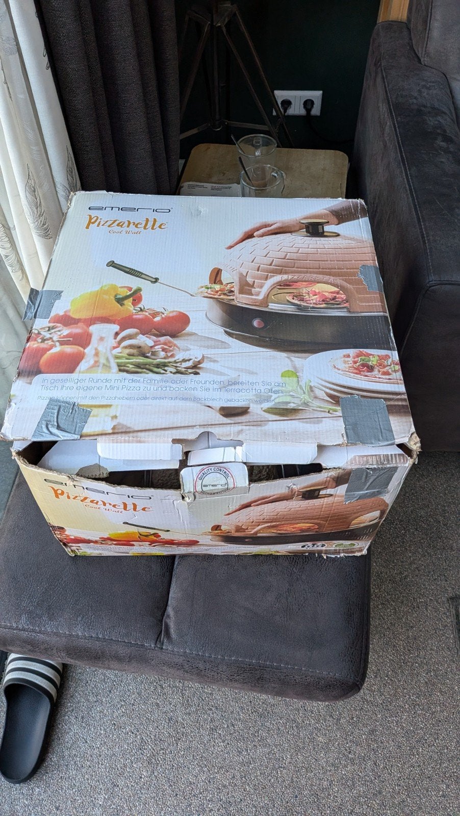 Emerio Pizzarette Cool Wall - Pizzaoven voor thuis, Ophalen, Gebruikt, Emerio