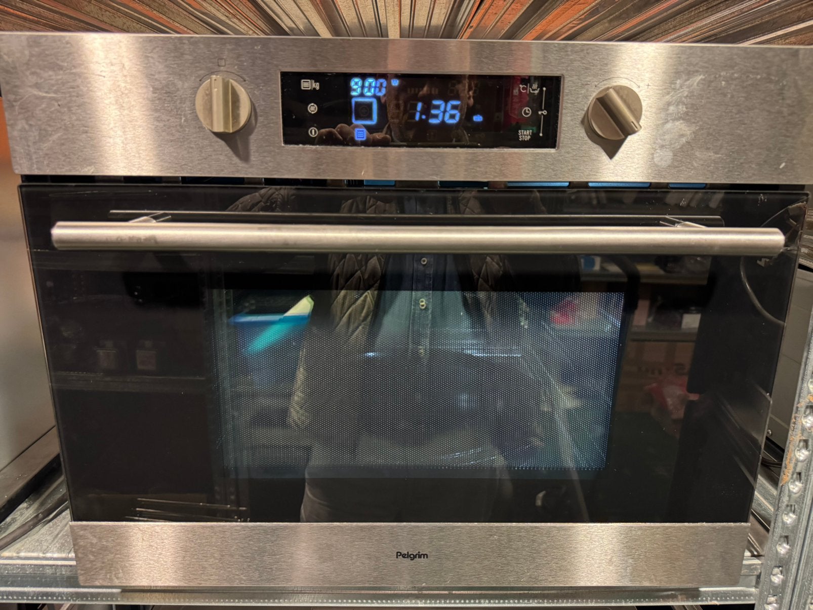 Pelgrim (Atag) Combimagnetron Oven Grill met garantie, Ophalen, Minder dan 45 cm, Pelgrim, Zo goed als nieuw