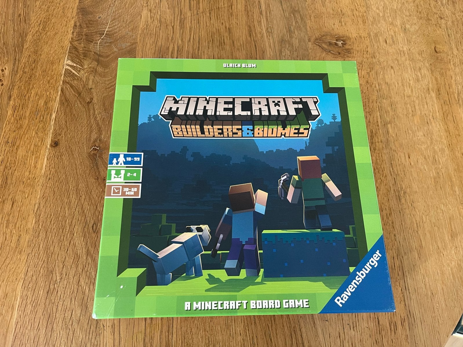 Minecraft Builders & Biomes Bordspel - Zo goed als nieuw, Drie of vier spelers, Ophalen, Zo goed als nieuw