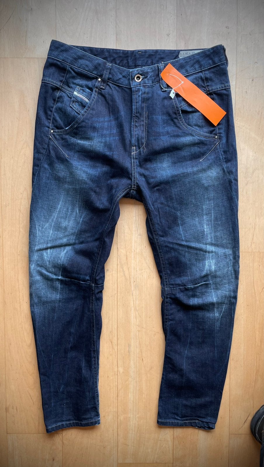 Diesel Fayza Relaxed Boyfriend Low Waist jeans W28 L32, Ophalen of Verzenden, Blauw, W28 - W29 (confectie 36)