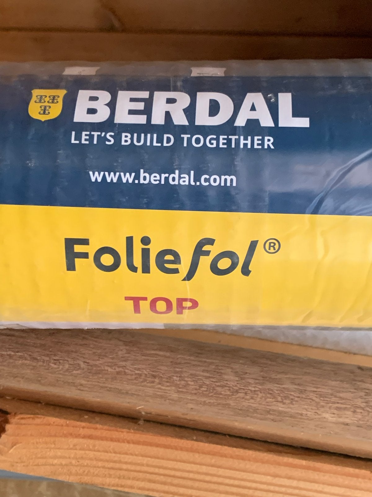 Berda Foliefol TOP - 100 m² bouwfolie, Ophalen, Nieuw, 15 m² of meer, Folie