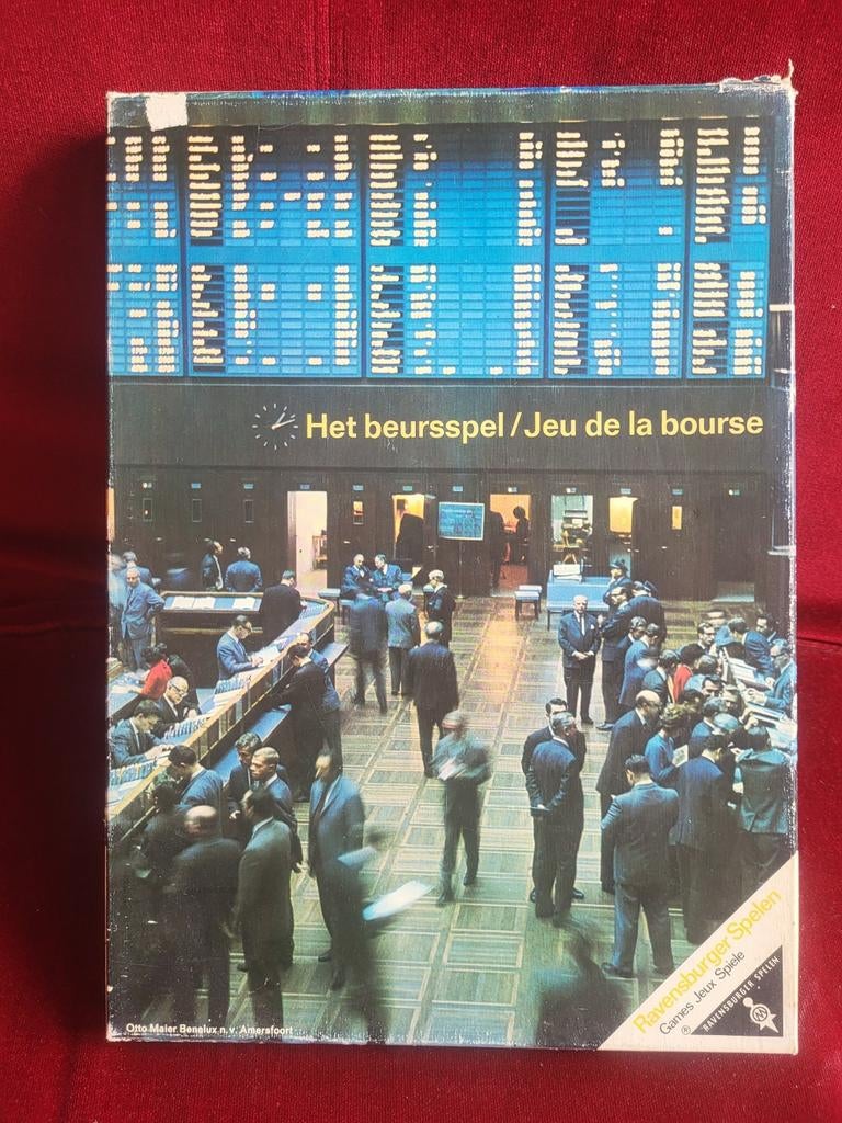 Het beursspel / Jeu de la bourse, Ophalen of Verzenden